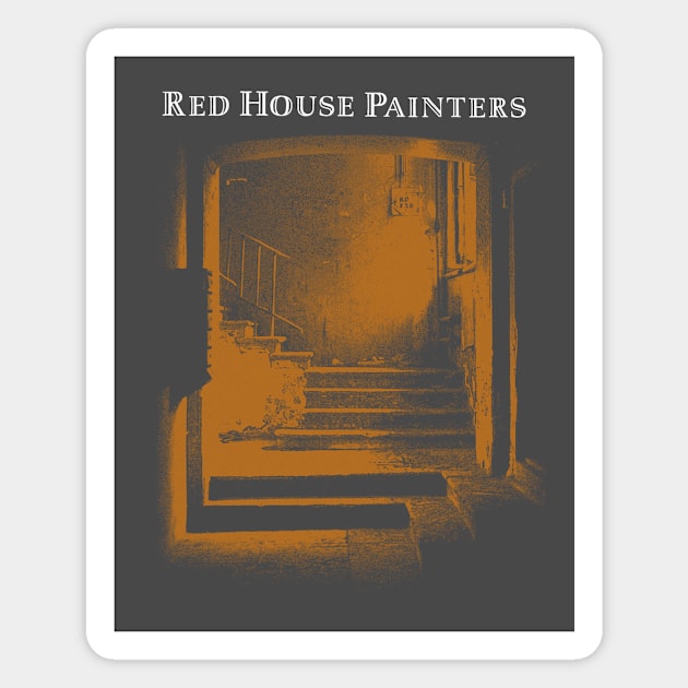 Red House Painters Magnet by Moderate Rock